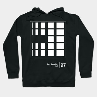 Les Savy Fav / Minimalist Graphic Artwork Design Hoodie